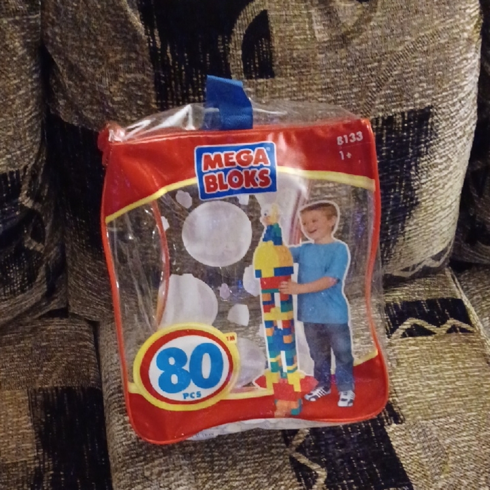4/$30 Storage Bag For 80-Piece Colorful Mega Bloks Building Set